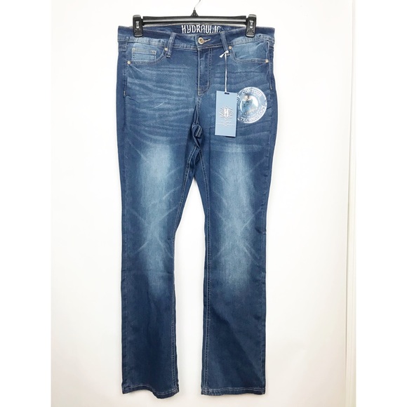 Hydraulic embellished Nolita Curvy micro boot jean - Picture 2 of 7